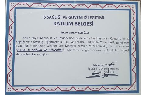 Yetki Belgesi 14