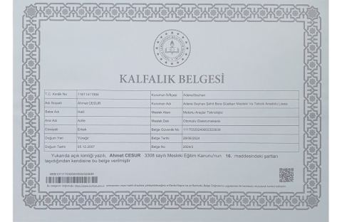 Yetki Belgesi 13